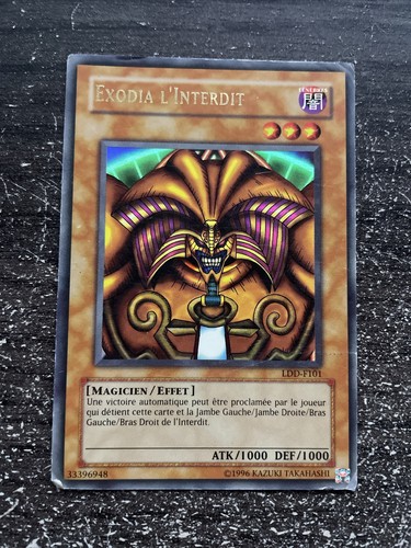Carte exodia - yu-gi-oh!,