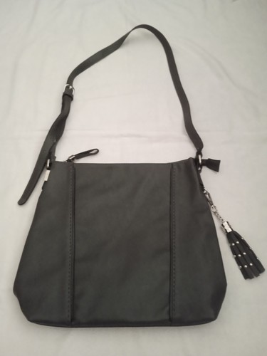 Borsa tracolla grigia - a,