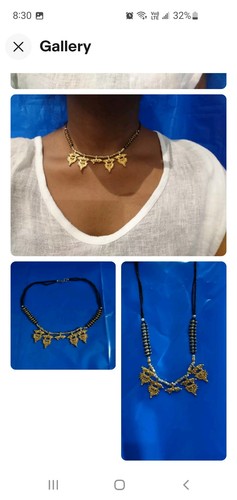 Collana donna indiana ciondolo