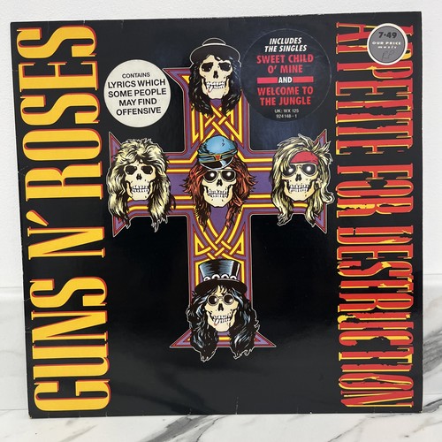 Guns roses appetite for - guns,
