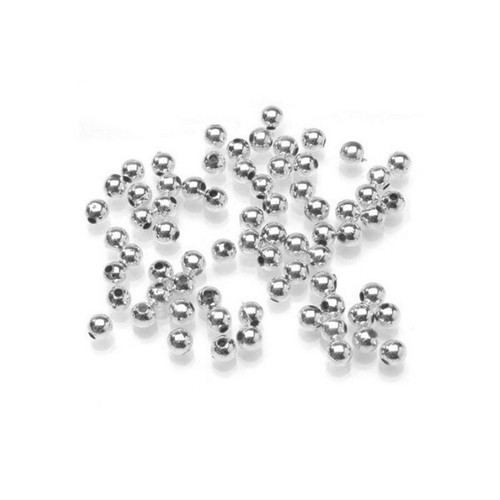 100 distanziatore argento - 100,