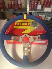 Volante Momo Mod07 Blu Micro