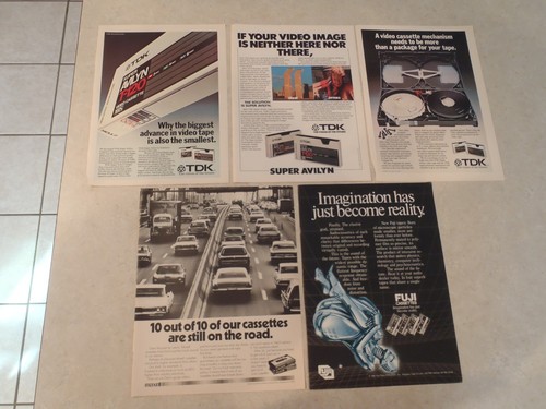 Pubblicità stampa cassette
