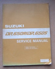 Suzuki DR650R DR 650 R 1989