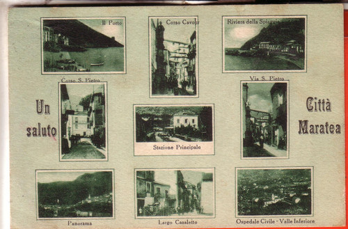 Cartolina maratea viaggiata - cartolina,