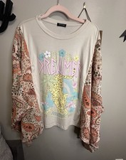 Top oversize donna Zutter Boho