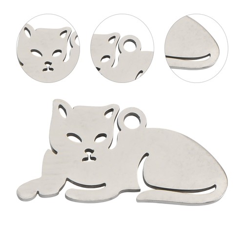 Pezzi ciondolo gatto in - 10,