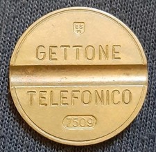 Gettone telefonico 7509 - gettone,