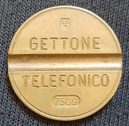 Gettone telefonico 7509 - 7509, raro