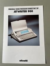 Olivetti depliant brochure