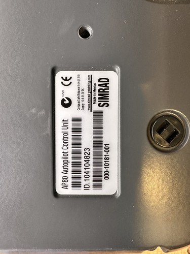 Simrad ap80 autopilot - simrad,