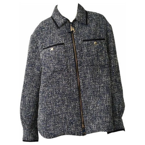 Moncler camicia giubbotto blu - giubbotto,