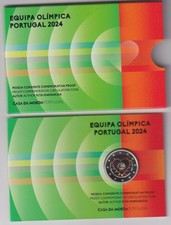 2 EURO COMMEMORATIVO PORTOGALLO 2024 SQUADRA OLIMPICA