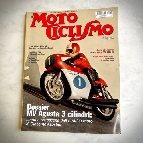 Motociclismo epoca 2006 mv - motociclismo, d'epoca
