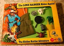 the lone ranger giocattolo raro vintage anni 70 l'avventura del sonaglio nascosto con scatola