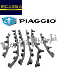 65712645 ORIGINALE PIAGGIO STRISCE LISTELLI PEDANA IN GOMMA VESPA 50 125 150 LX