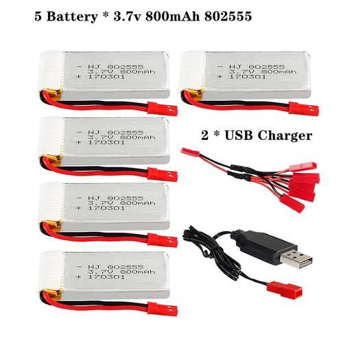 Pezzi batteria lipo 7 v - 5, 3,7