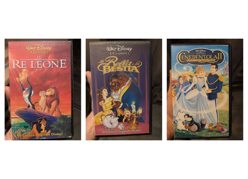 Lotto vhs walt disney - il, re