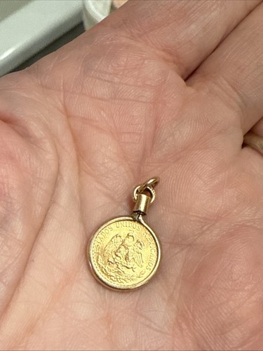 Ciondolo moneta oro 1945 - ciondolo,