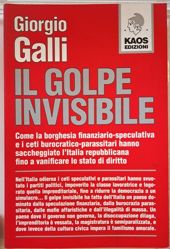 Golpe invisibile - il,