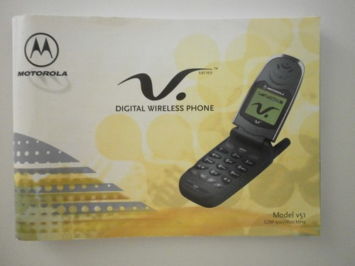 Motorola v51 manuale - v51,