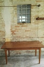 TAVOLO Noce MASSELLO rettangolare, piano melaminico 100x160  h 74 cm ARTIGIANALE