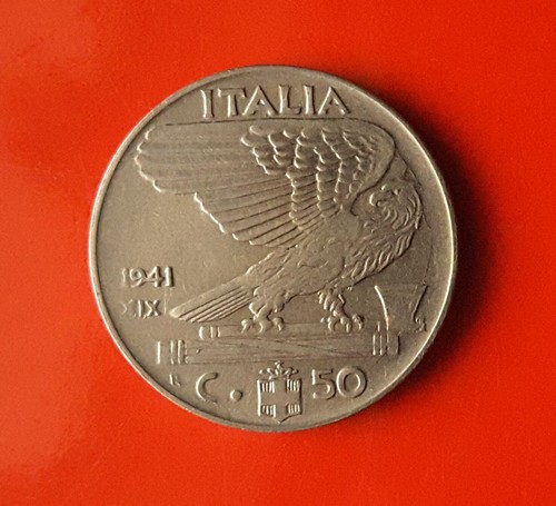 Centesimi 1941 errore - 50,