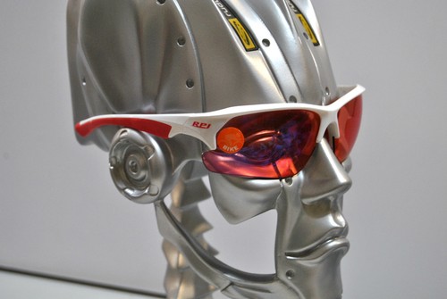 Occhiali rpj tracer white red - rpj,