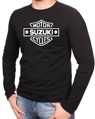 Shirt nera suzuki - suzuki, motor