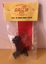 COPPIA DI SEDILI RECARO + SET CINTURE SICUREZZA FOTOINCISE GT2/GT3  SCALA 1 /24