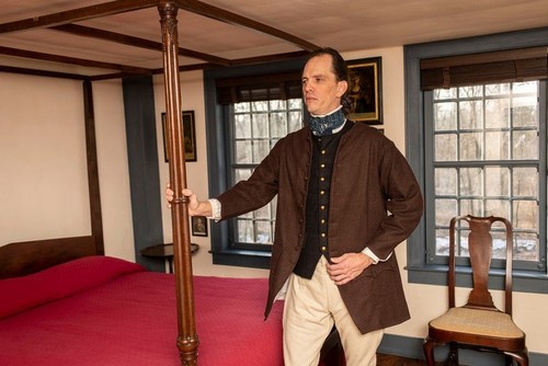 Mens colonial brown frock coat - mens,