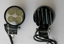 2X Round LED Halogen Lamps 4