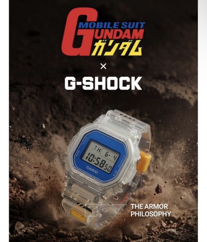 Casio shock gundam - casio, g-shock
