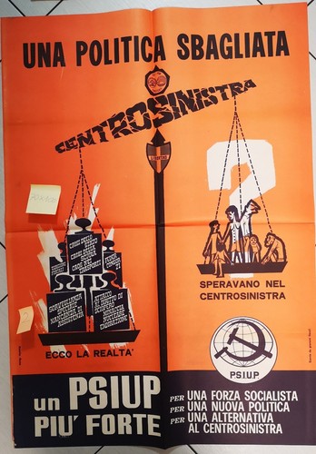 Manifesto originale psdi psi - psdi, e
