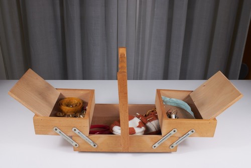Scatola cucito legno - da,