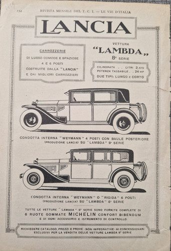 Lancia lambda serie - lancia,