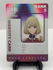 Mapniverse Solo Leveling Cha Hae-In Carta d'identità Rango S SL1E-PM08