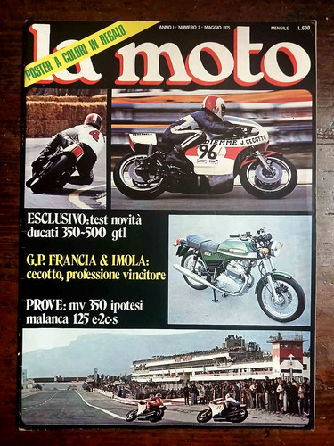 Moto rivista seconda - moto, rivista,