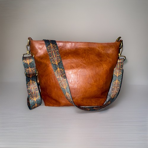 Borsa tracolla marrone - borsa, a