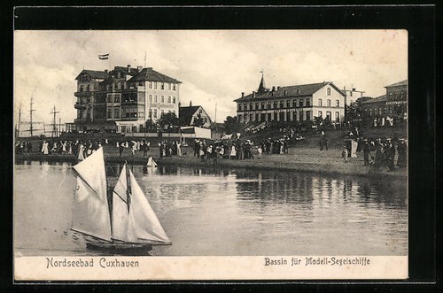 Cuxhaven bacino per modellini - cuxhaven,,