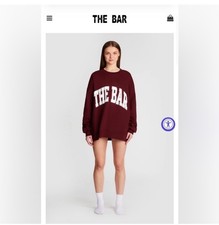 Felpa the bar varsity colore - felpa,
