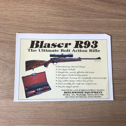 Guns138 magazine advert - guns138, 6x9