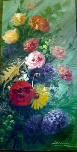 Dipinto olio natura - dipinto, morta