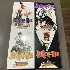 D. Gray-Man manga volumi 1-4