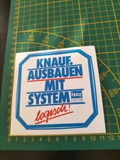 ADESIVO STICKER VINTAGE kleber Knauf Ausbauen MIT System Gips