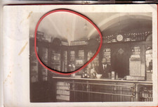 CARTOLINA ORTONA A MARE VIAGGIATA 1915 FOTOGRAFICA NEGOZIO DROGHERIA VINI ECC RR