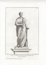 VIRGILIO , GRANDE INCISIONE