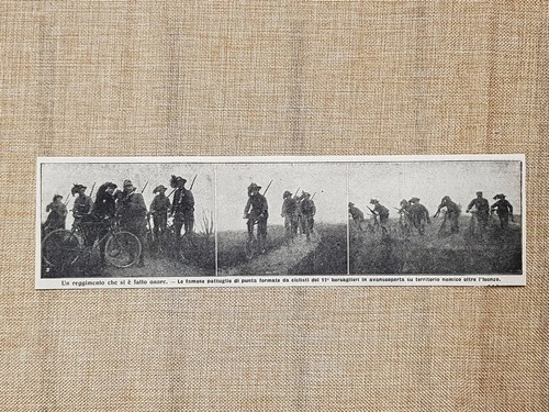 Bersaglieri ciclisti nel - , 1915