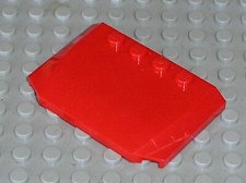 Capot LEGO CITY Red wedge ref