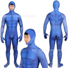 Costume tuta muscolosa blu